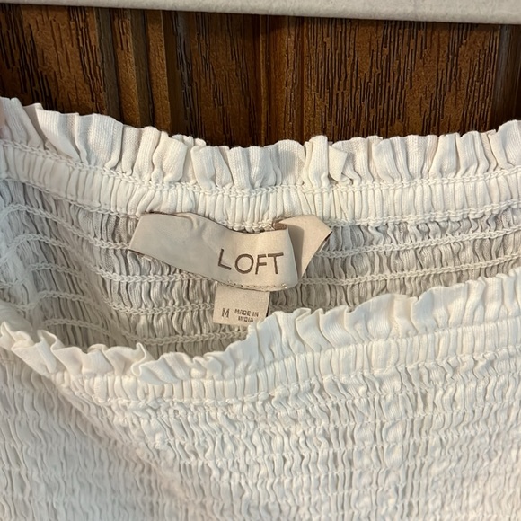 The loft white midi sundress. - Picture 5 of 8